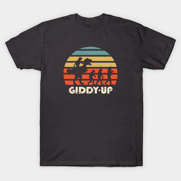 Giddy Up T-Shirt by Etopix